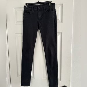 women’s size 26 black skinny jeans